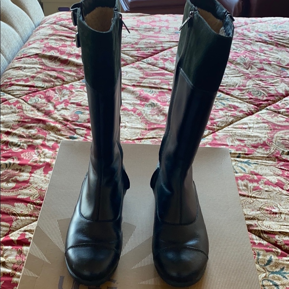 Black Ugg Boots. Water resistant.